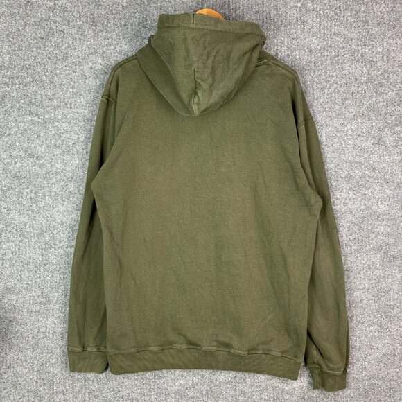 Maharishi Miltype Popovers Hoody Embroidered Center Logo Pullover Sz‎ XL Hoodie - Picture 3 of 10